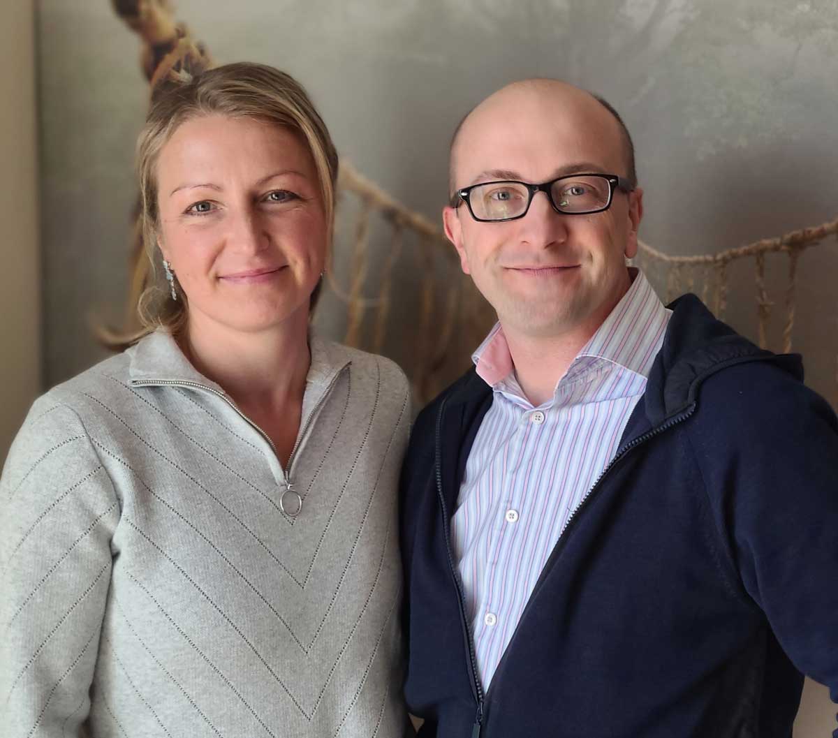 Vadim and Natalie, the two people behind Chart and Deck